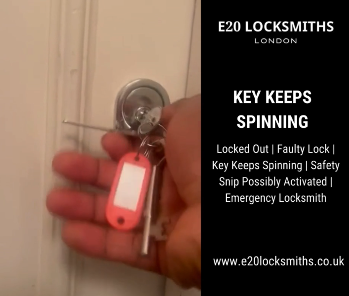 Key Keeps Spinning: Frustrated with a key that won’t engage properly in the lock?